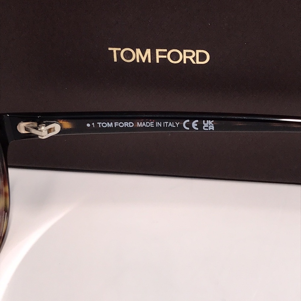 New Authentic Tom Ford TF5012 052 Tortoise Eyeglasses - Picture 12 of 13
